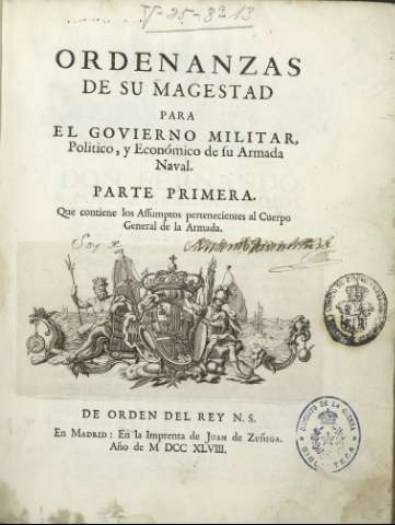 Biblioteca Virtual de Defensa Ordenanzas de su Magestad para el