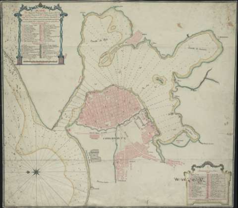 Plano del Puerto de la Havana, y su Arsenal :... (1794)