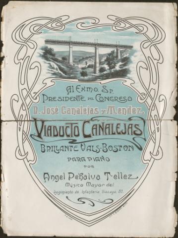 Viaducto Canalejas : brillante vals-boston (Publicación: ca. 1910)
