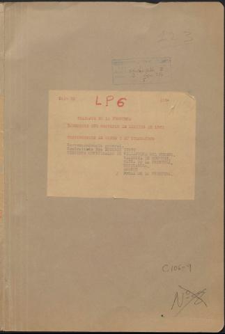 Comunicación dirigida al Presidente de la... (Producción: 1935)